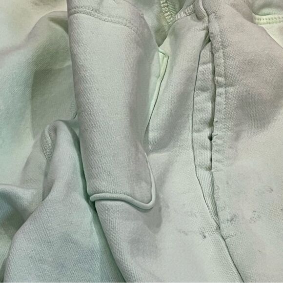 Leallo Green Jogger Sweatpants Distressed Light Pink Shade sz XS SEE DISCLOSURE - Picture 7 of 16